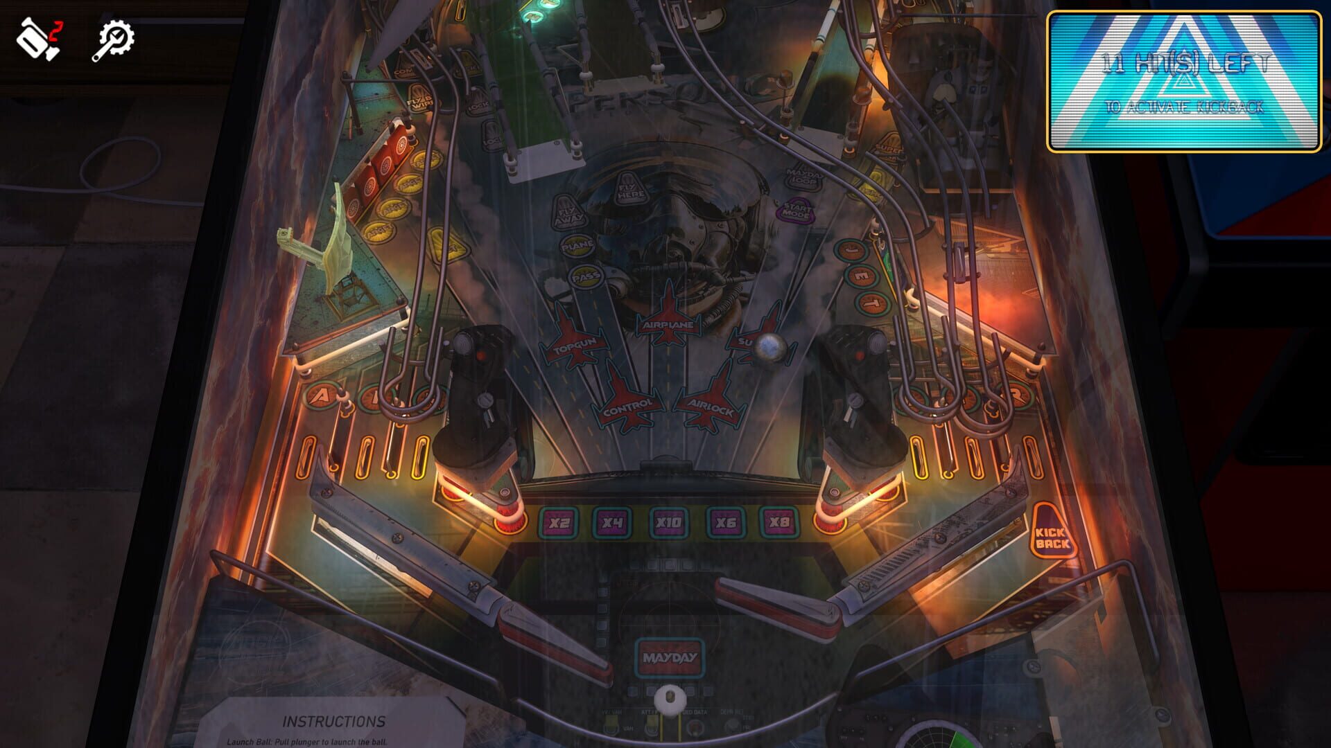 Foto do jogo Zaccaria Pinball: Supersonic Deluxe Pinball Table
