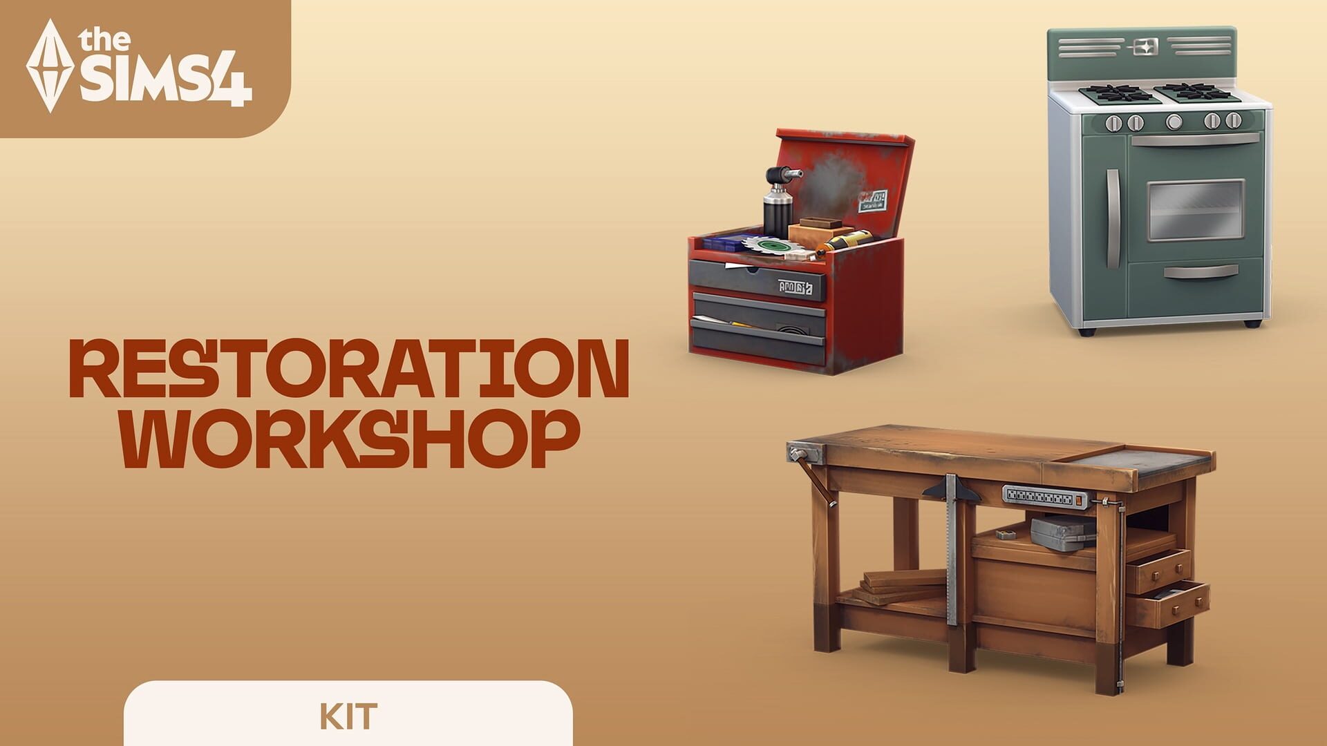 Foto do jogo The Sims 4: Restoration Workshop Kit