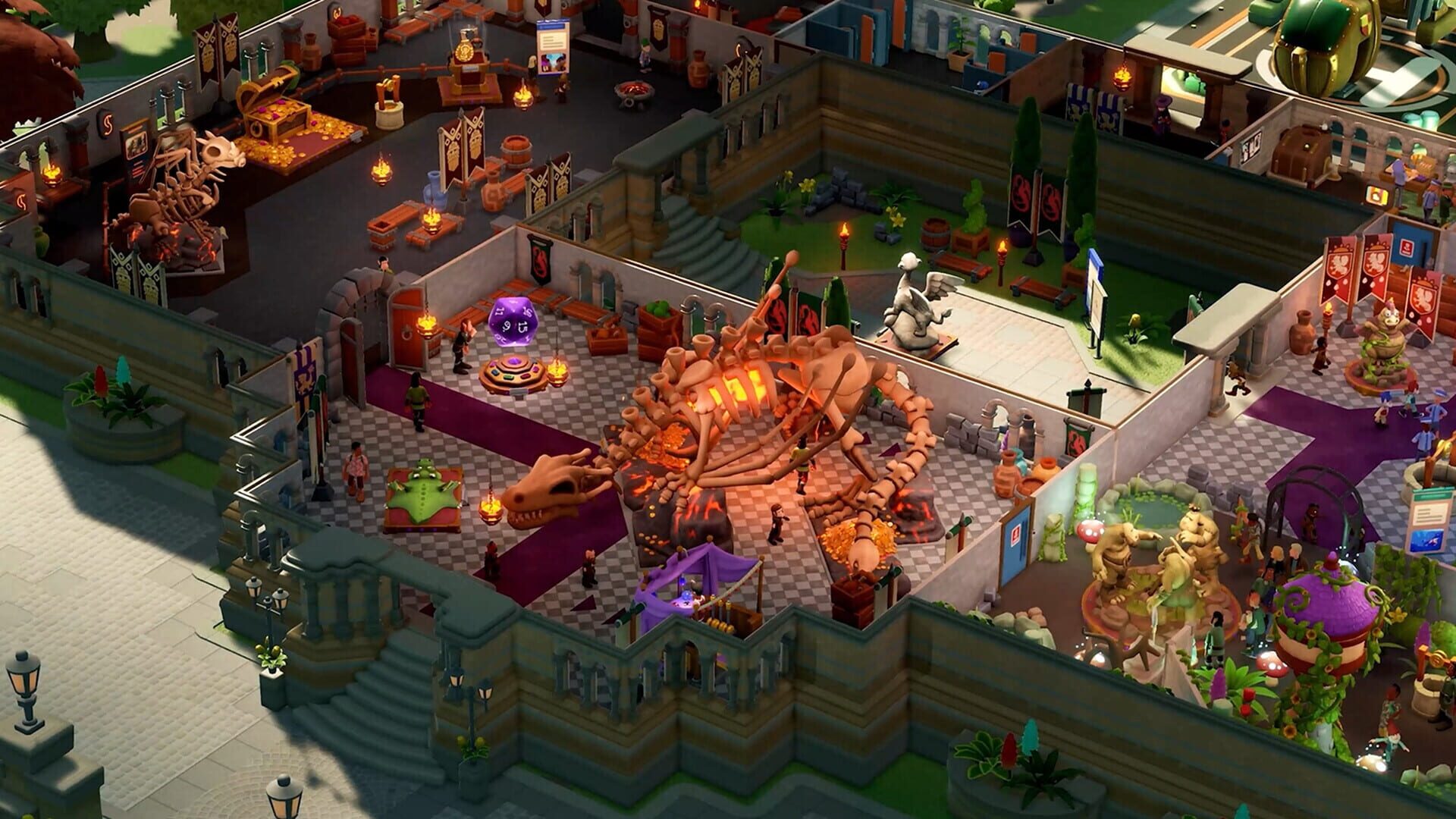 Foto do jogo Two Point Museum: Fantasy Finds
