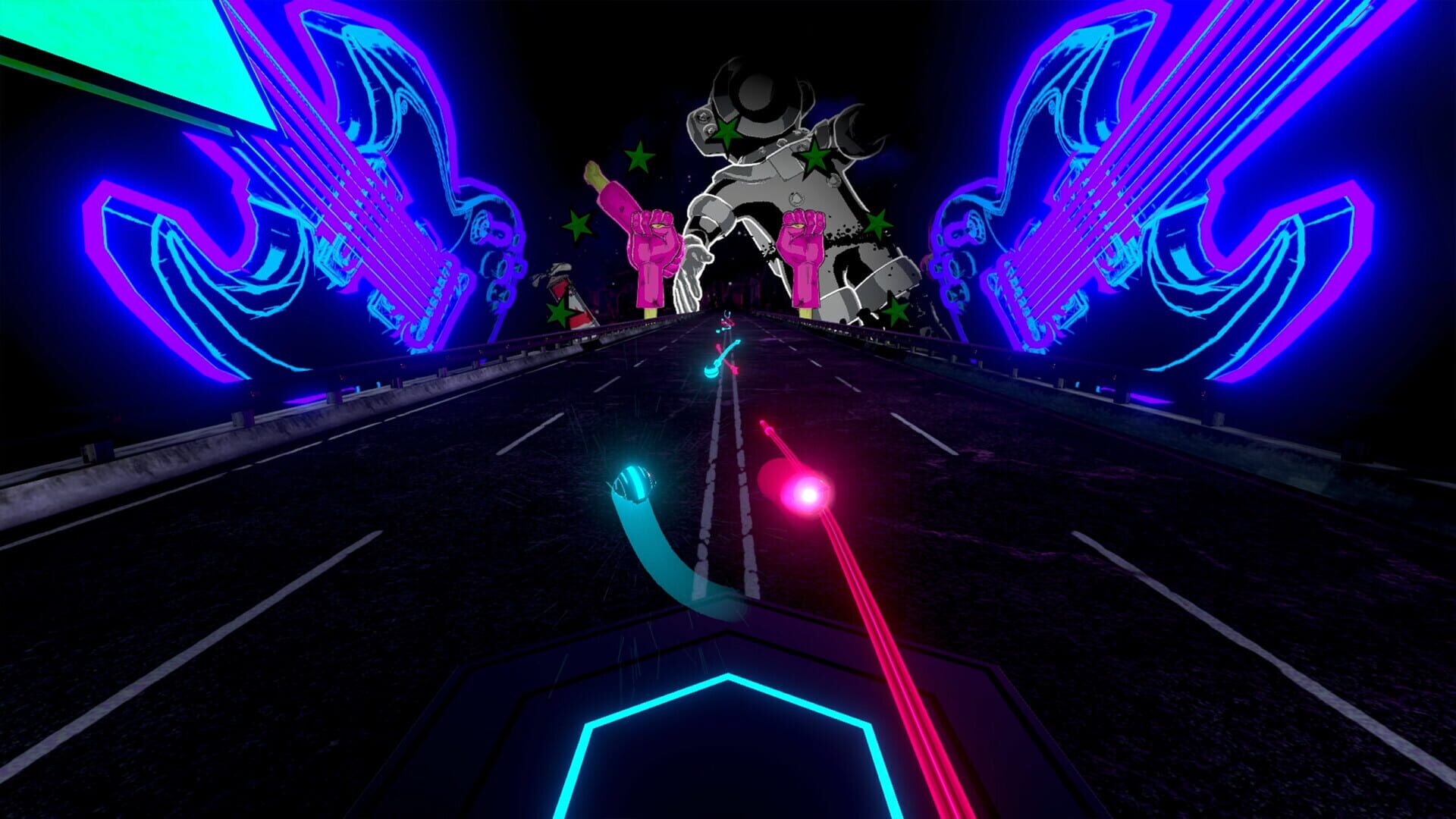 Foto do jogo Synth Riders: Blur - "Song 2"