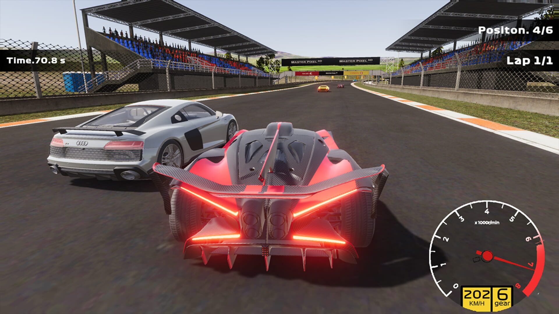 Foto do jogo Turbo Circuit: Sports Car Racing
