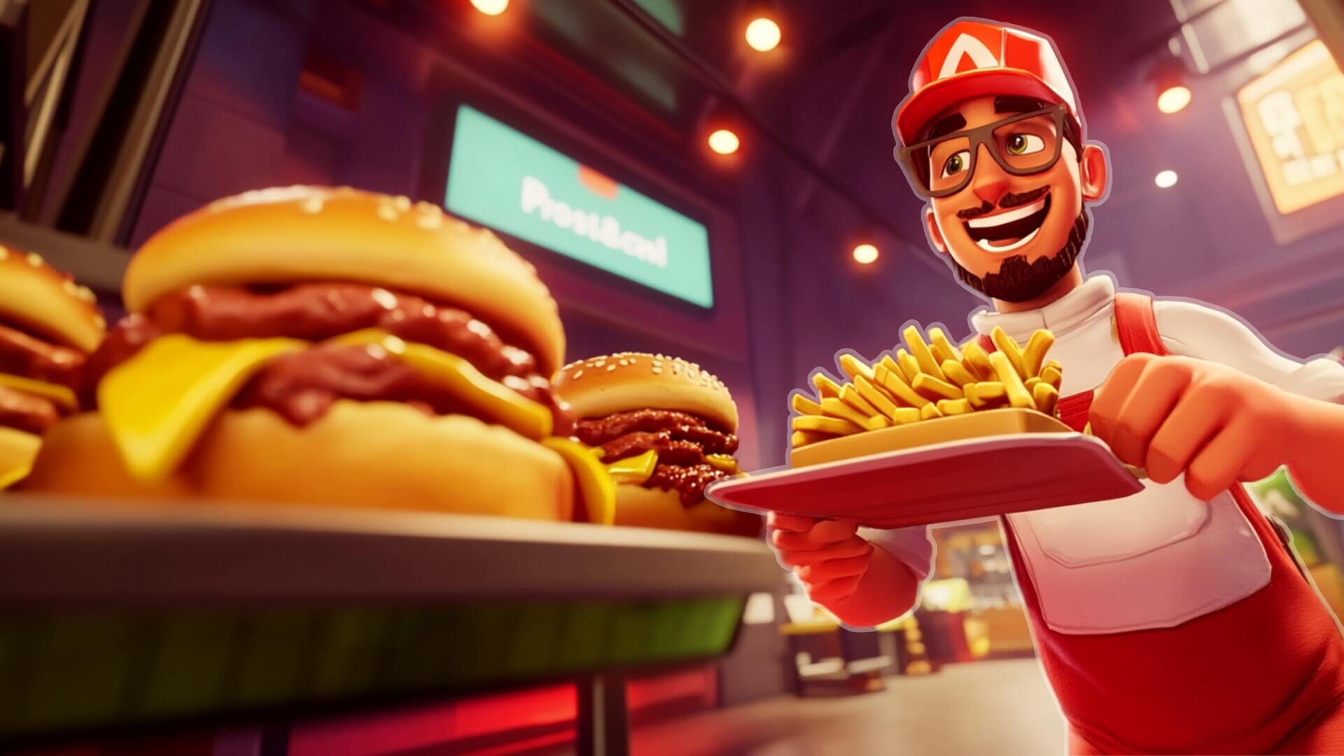 Foto do jogo Fast Food Tycoon Simulator