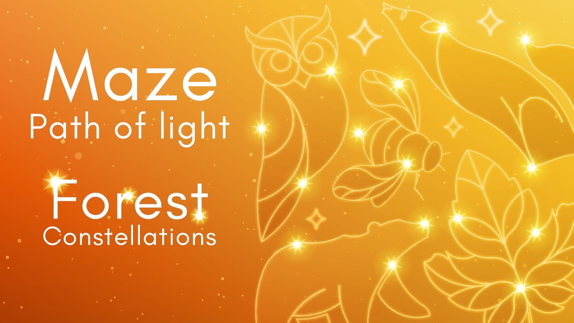 Foto do jogo Maze: Path of Light - Forest Constellations
