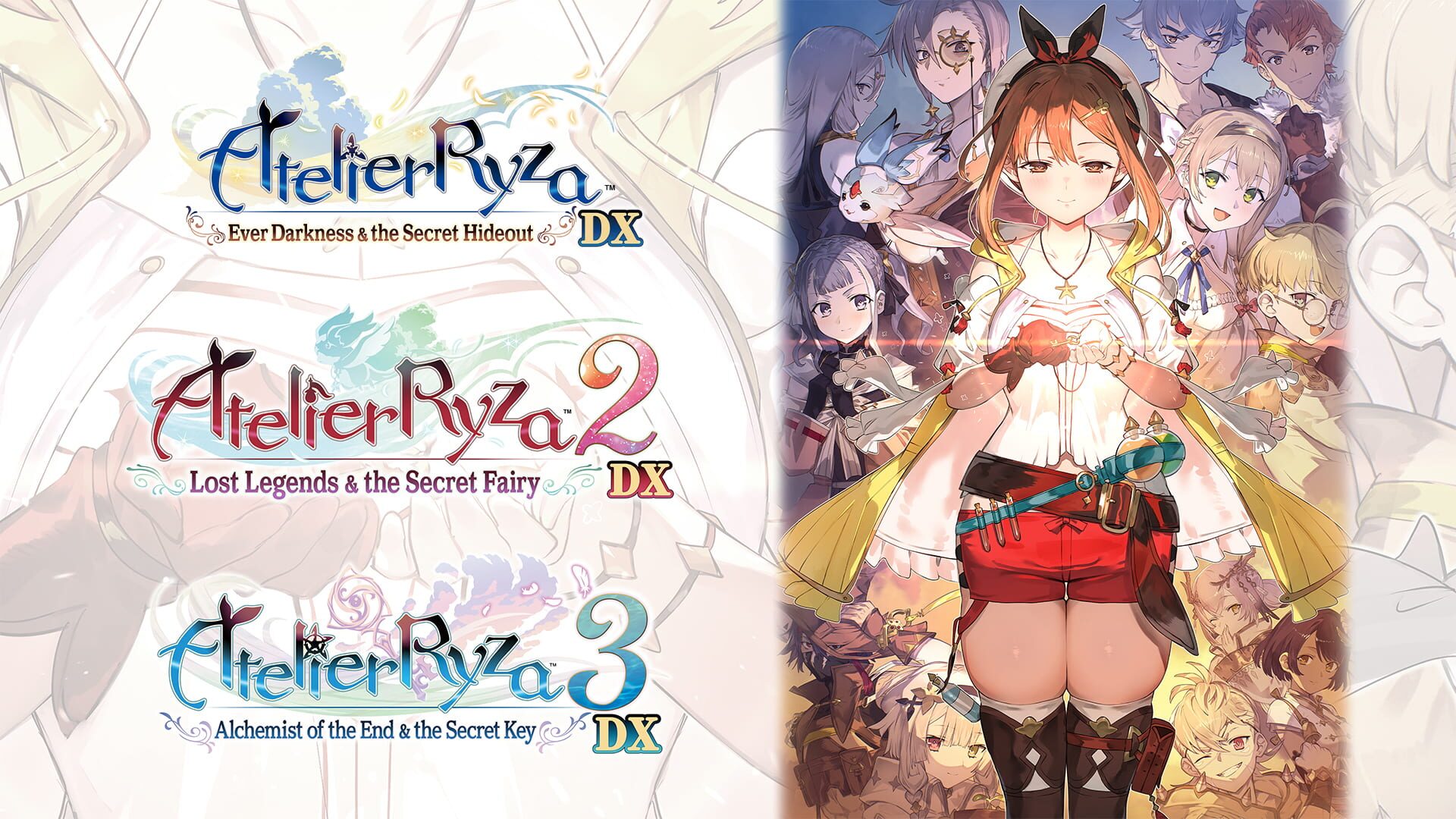 Foto do jogo Atelier Ryza Secret Trilogy Deluxe Pack