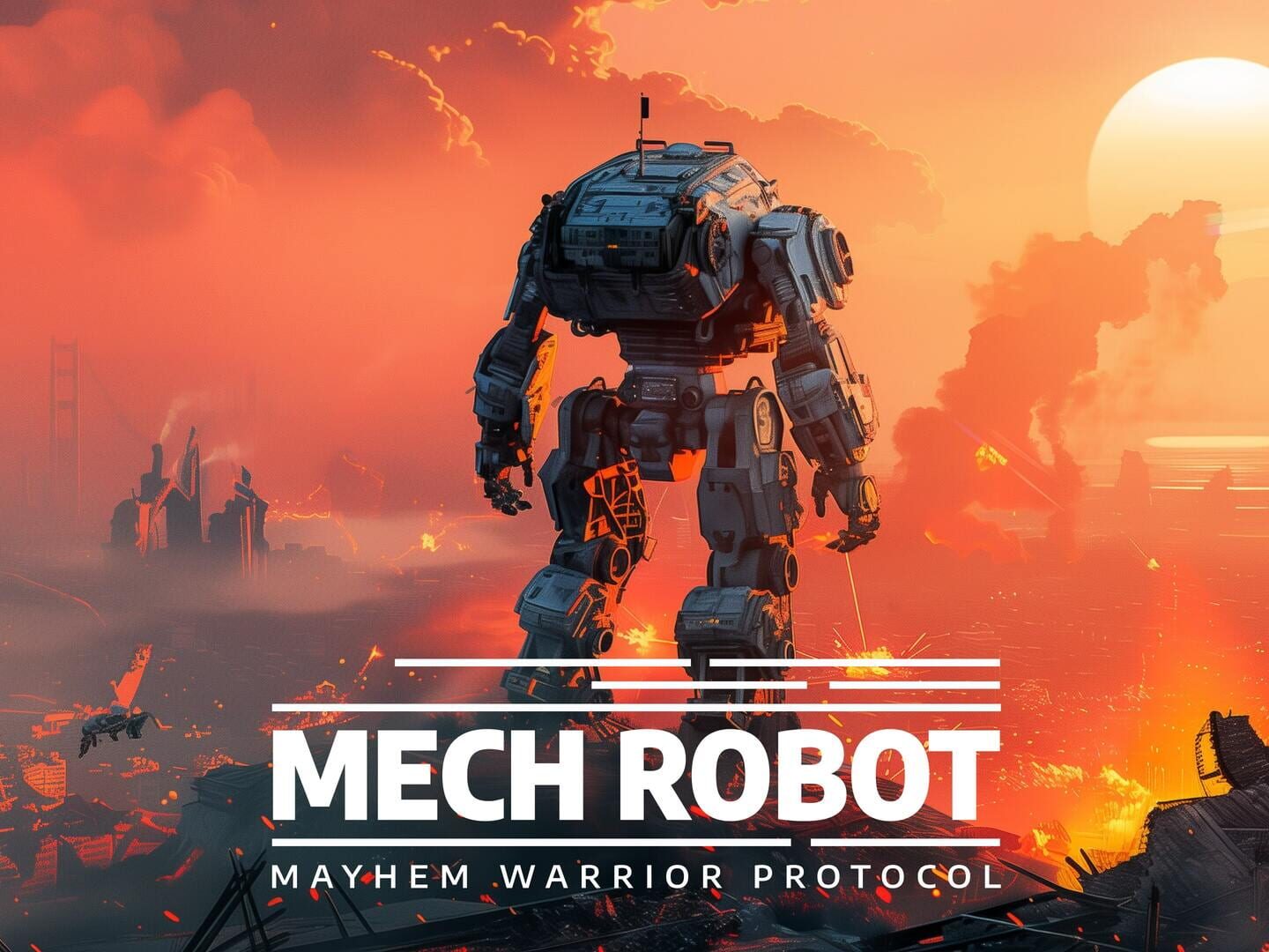 Foto do jogo Mech Robot: Mayhem Warrior Protocol