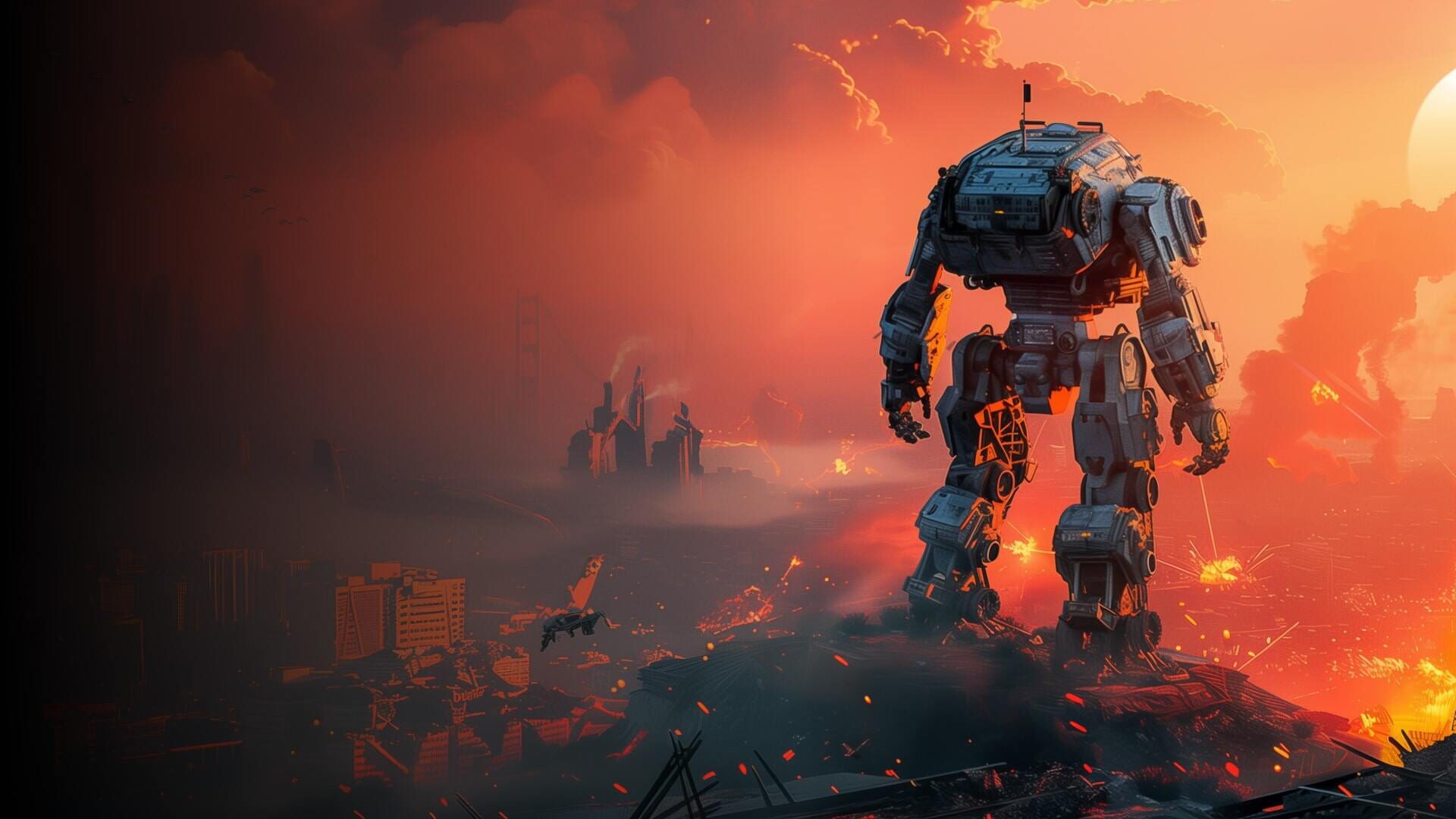 Foto do jogo Mech Robot: Mayhem Warrior Protocol