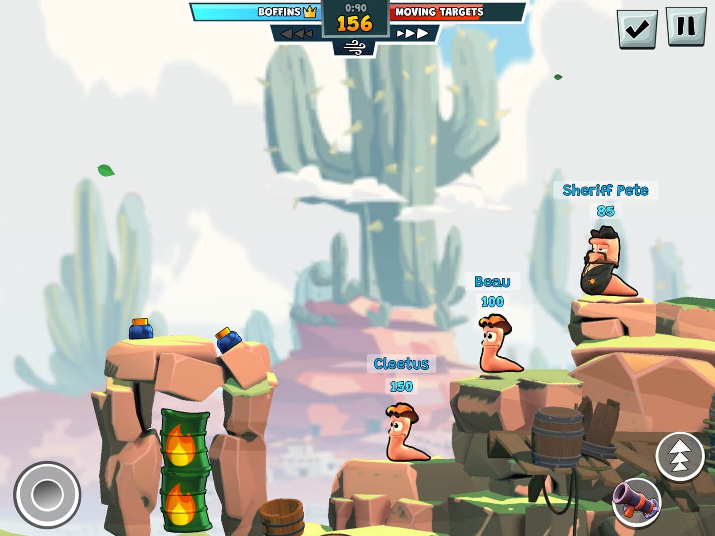 Foto do jogo Worms Across Worlds