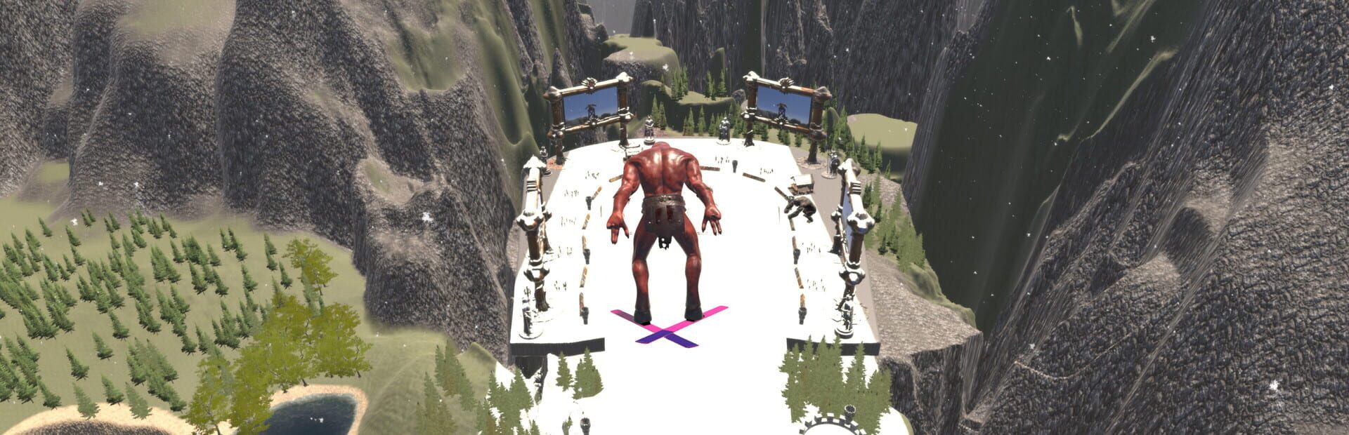 Foto do jogo Ultimate Mythic Ski Jumping League