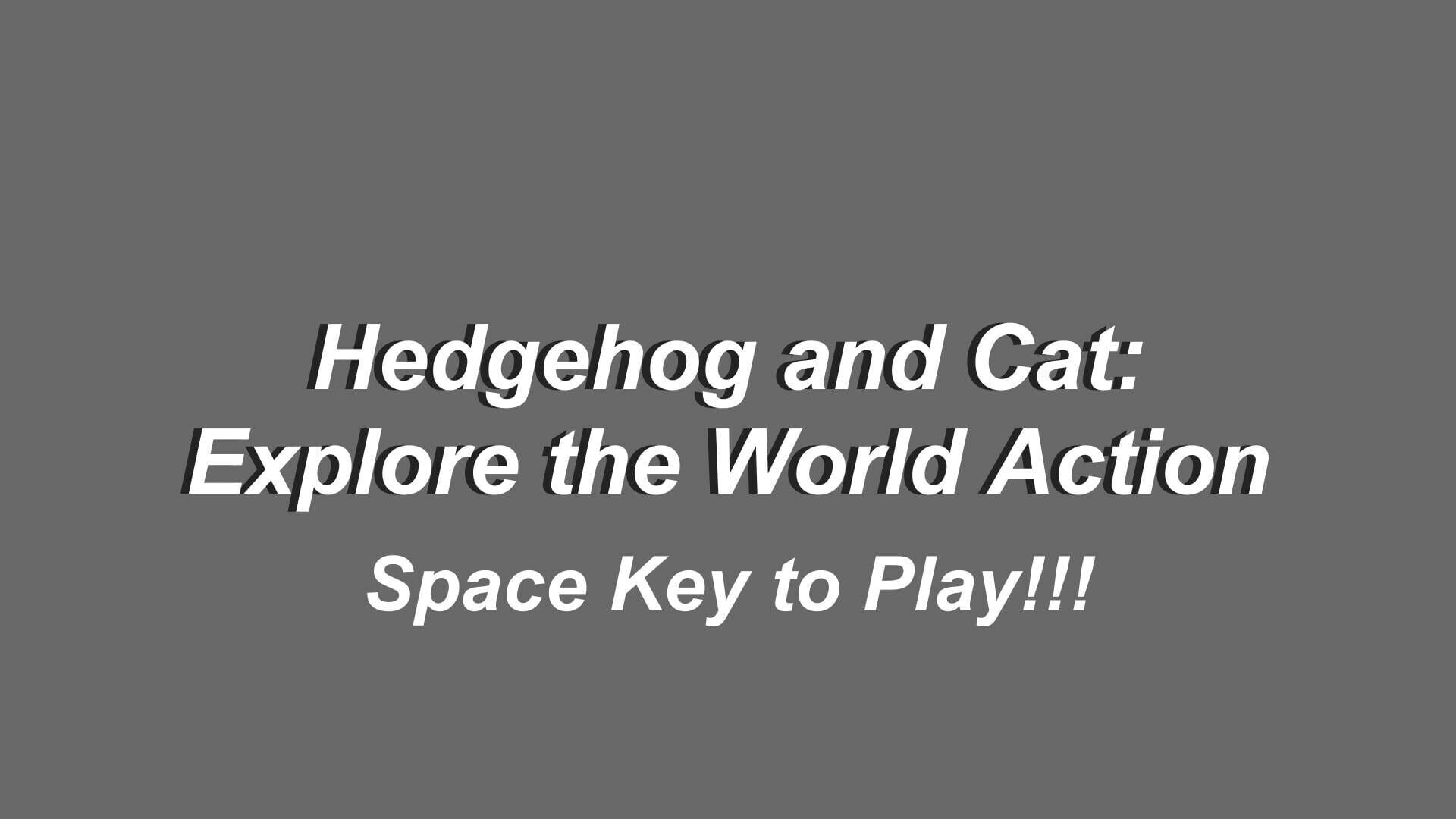 Foto do jogo Hedgehog and Cat: Explore the World Action