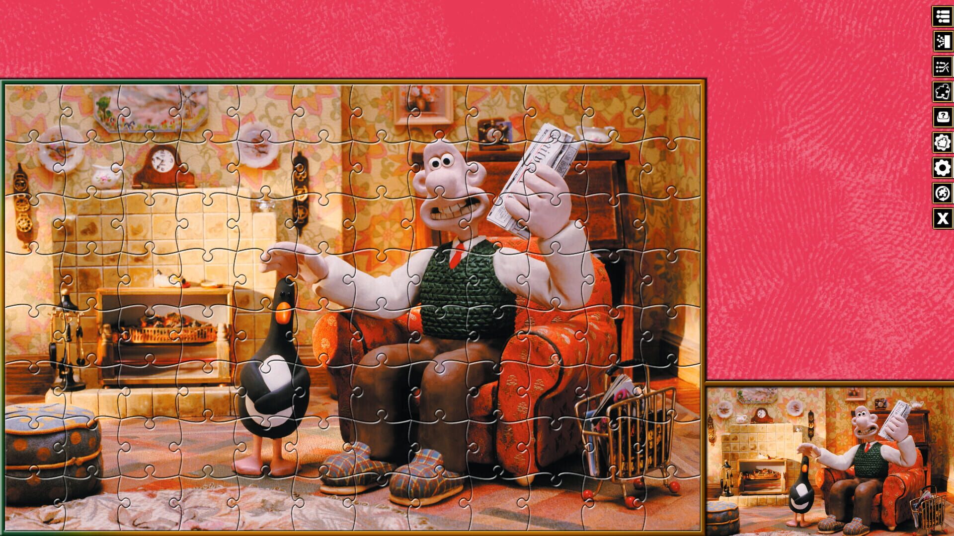 Foto do jogo Pixel Puzzles Aardman Jigsaws: Variety Pack 2