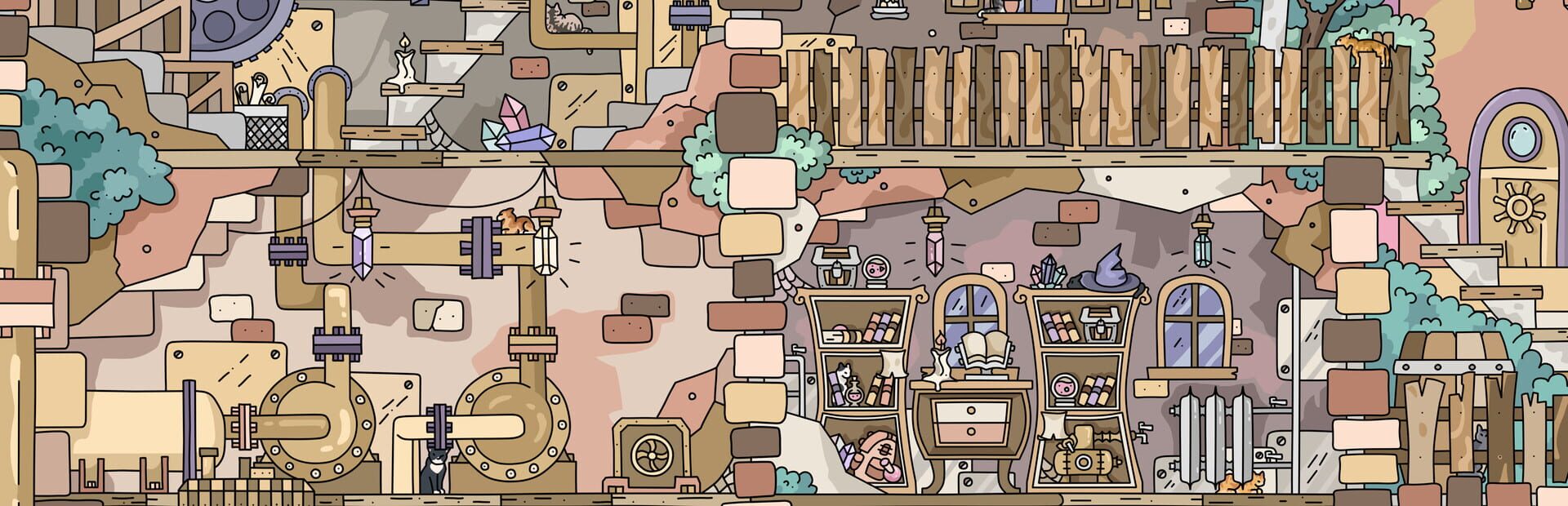 Foto do jogo Hidden Cats 4: Aetherpunk