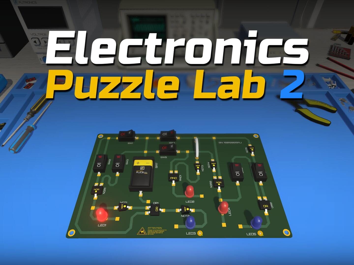 Foto do jogo Electronics Puzzle Lab 2
