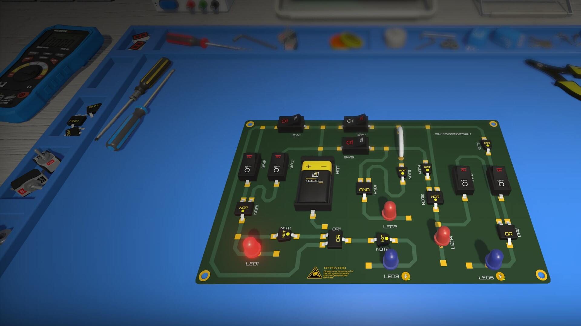 Foto do jogo Electronics Puzzle Lab 2