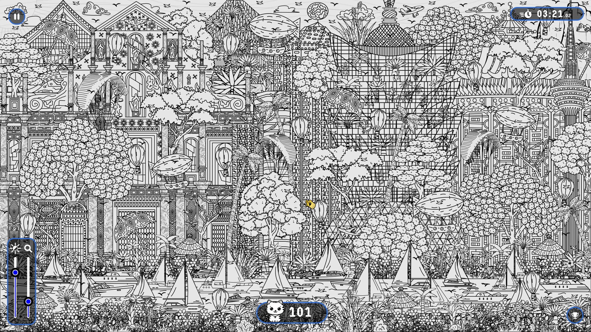 Foto do jogo 101 Cats Hidden in Macau