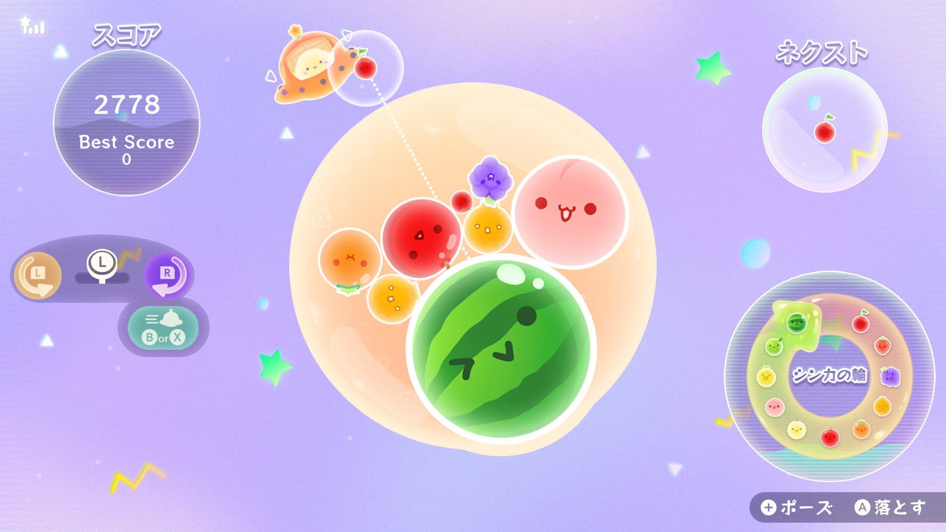 Foto do jogo Suika Game Planet