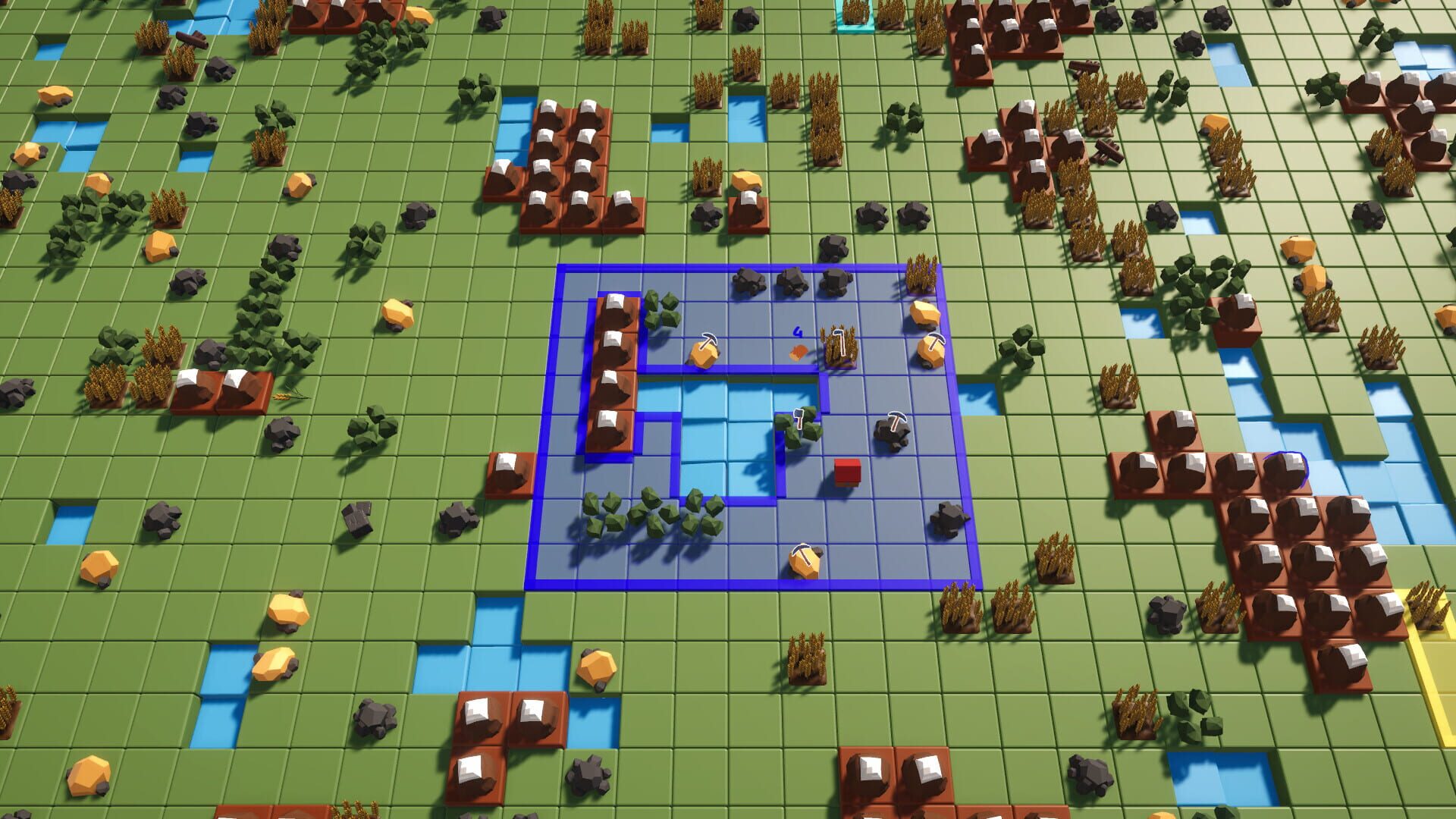 Foto do jogo ⁤Square Wars