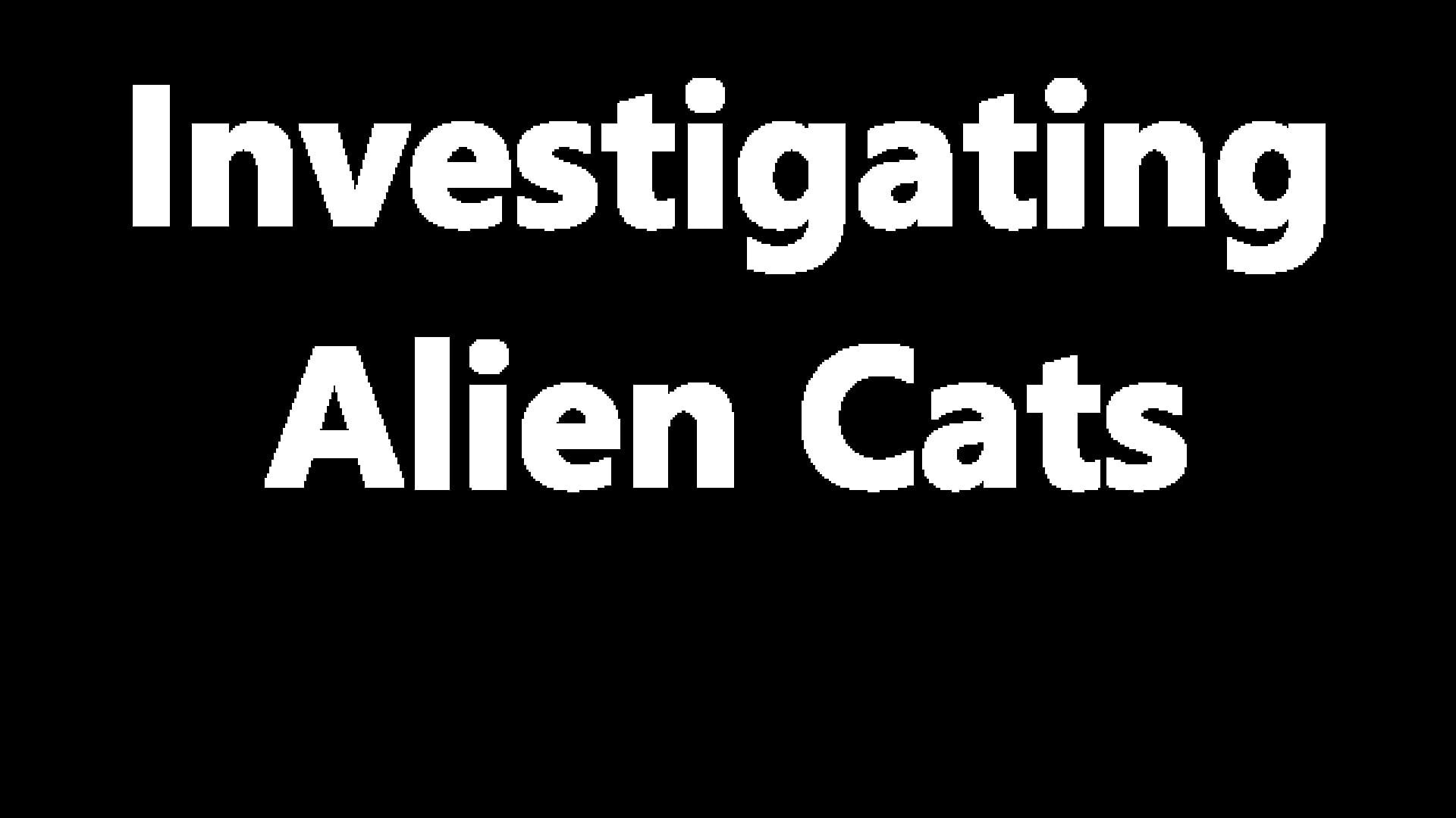 Foto do jogo Investigating Alien Cats