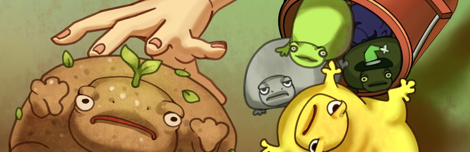Foto do jogo Plump! Dumb Frog Pond