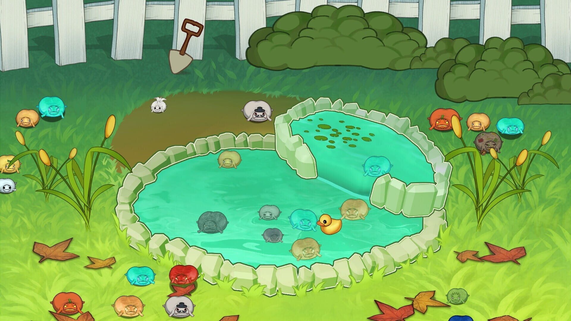 Foto do jogo Plump! Dumb Frog Pond