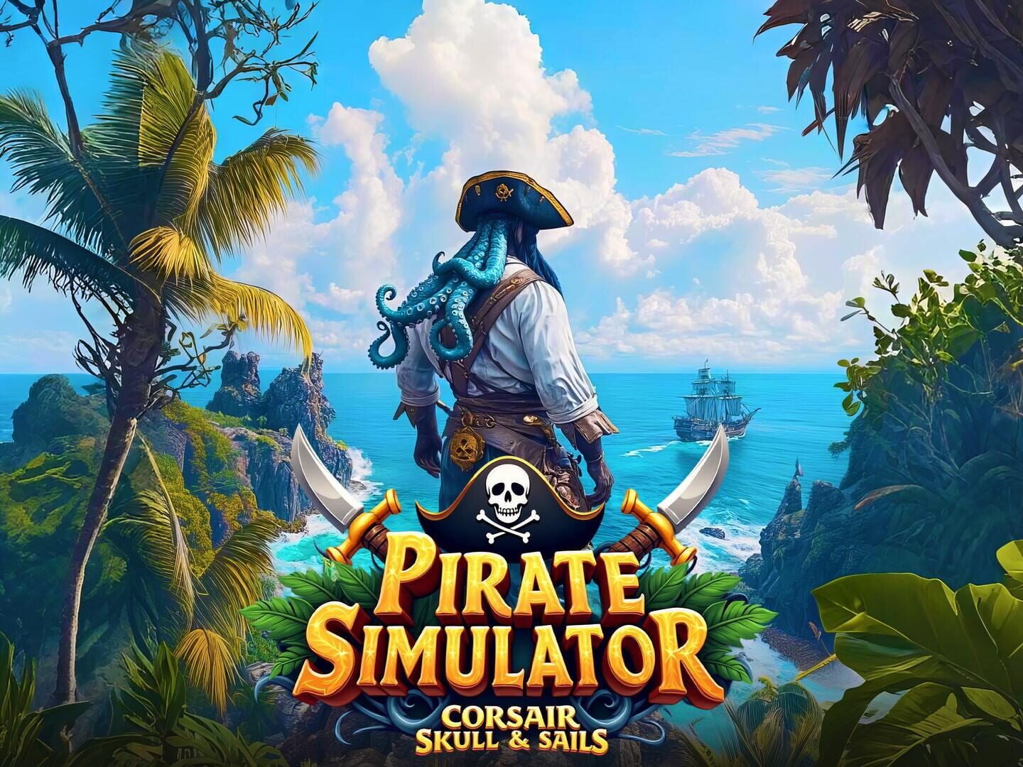 Foto do jogo Pirate Simulator: Corsair Skull & Sails
