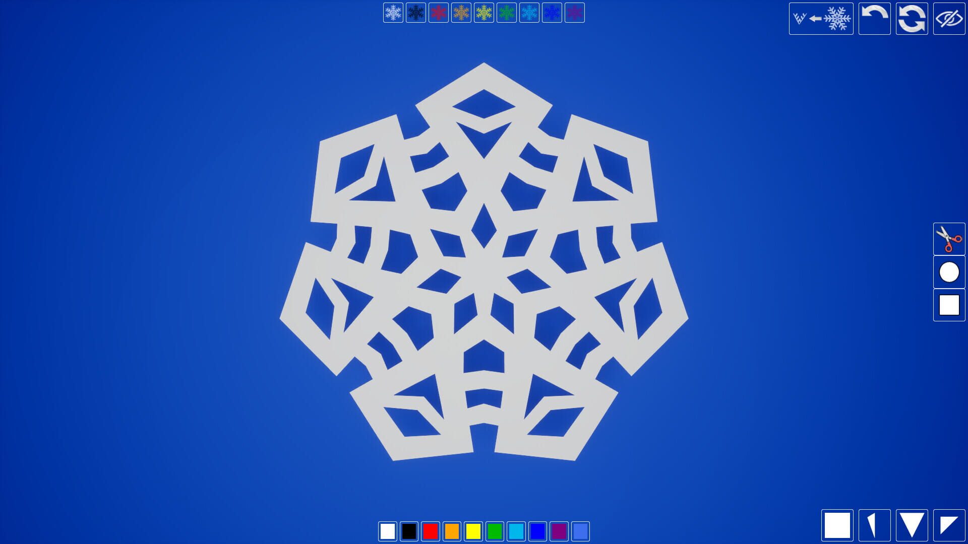Foto do jogo Snowflake Master