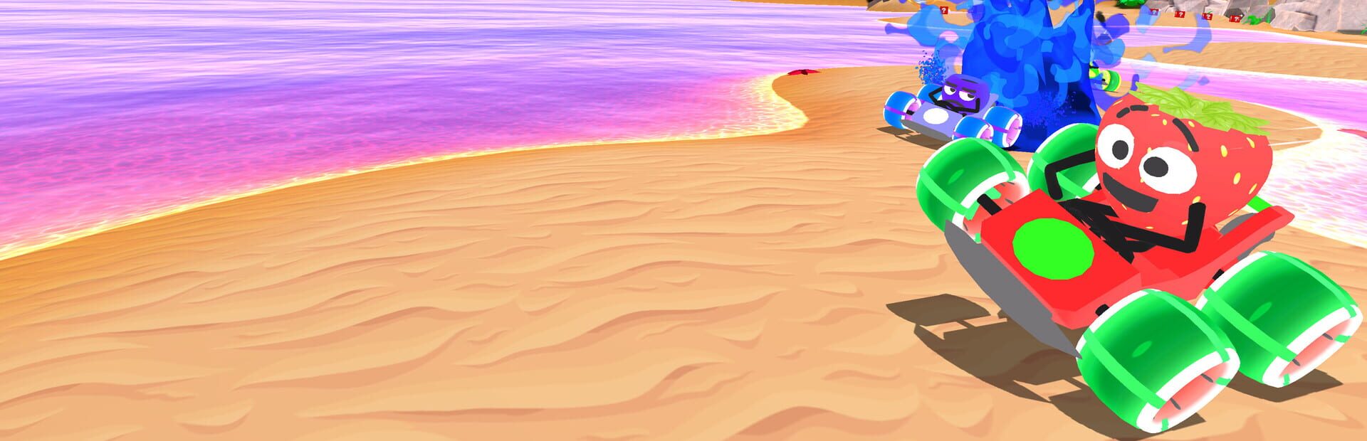 Foto do jogo Juiced Fruit Racing