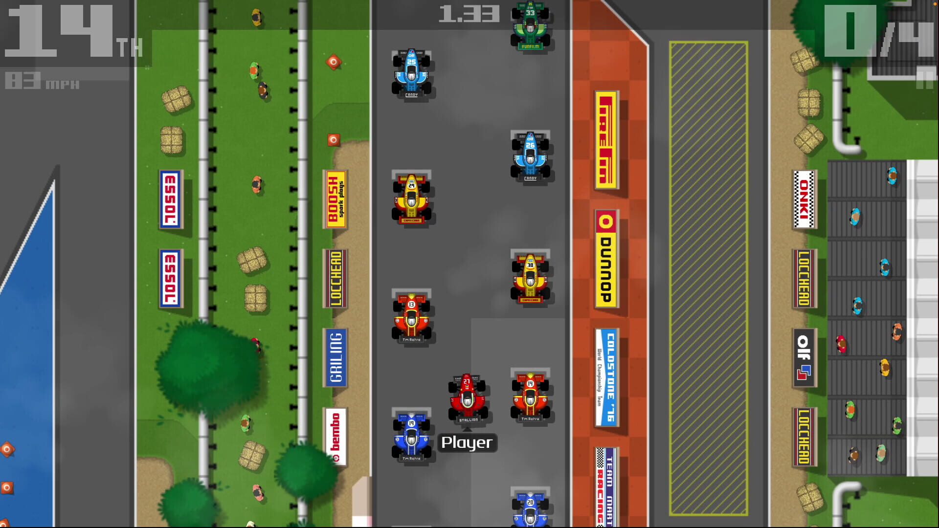 Foto do jogo Retro Racing 2