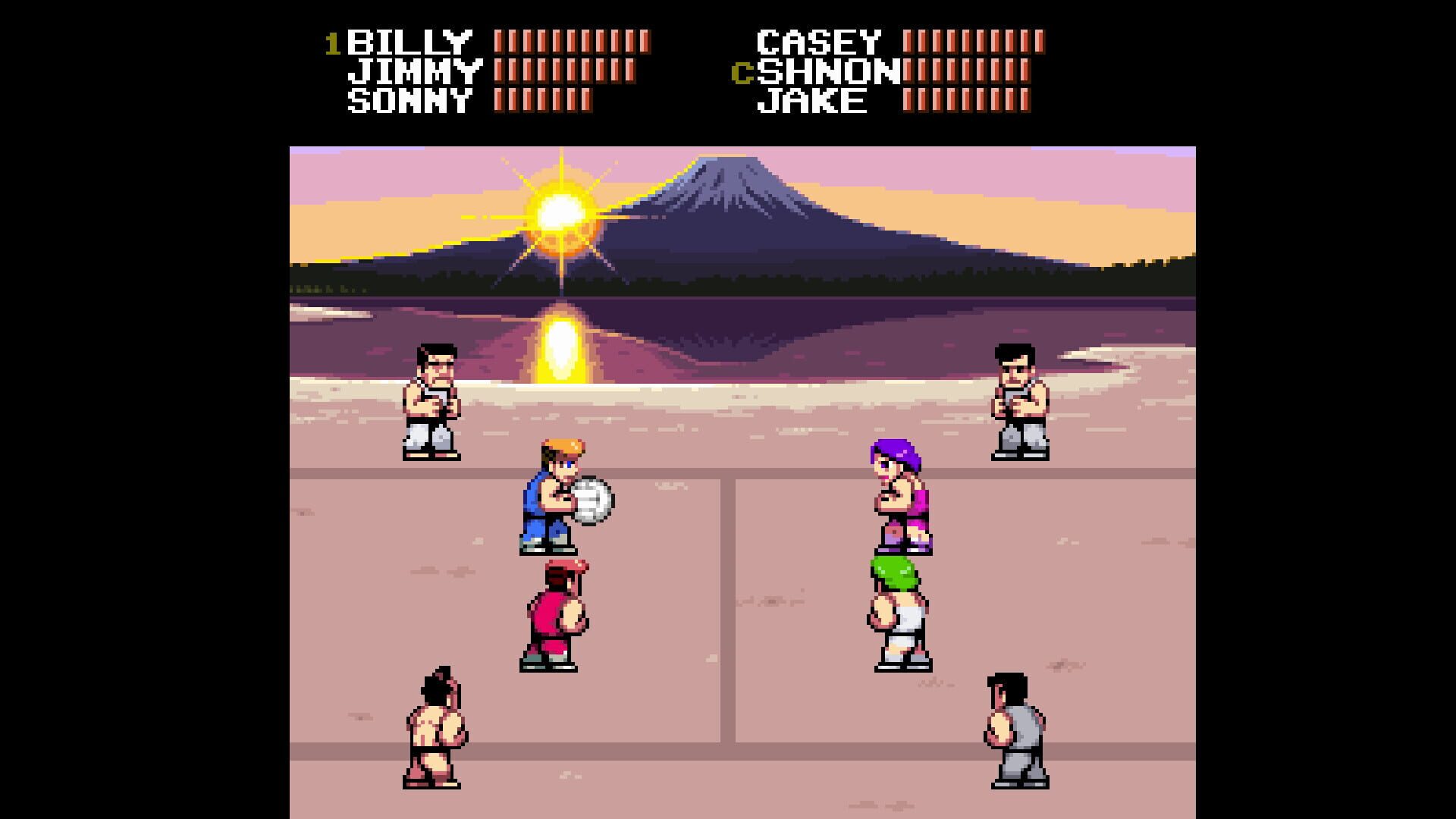 Foto do jogo Double Dragon Dodgeball