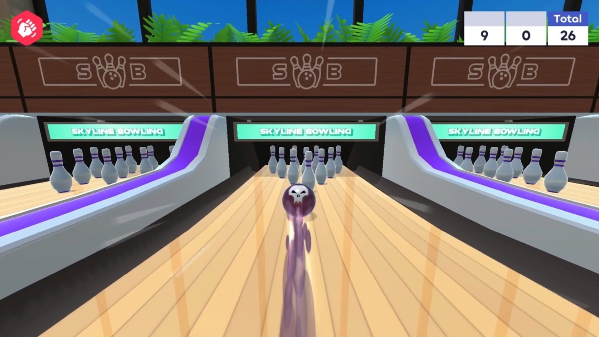 Foto do jogo Skyline Bowling: Spooky Edition