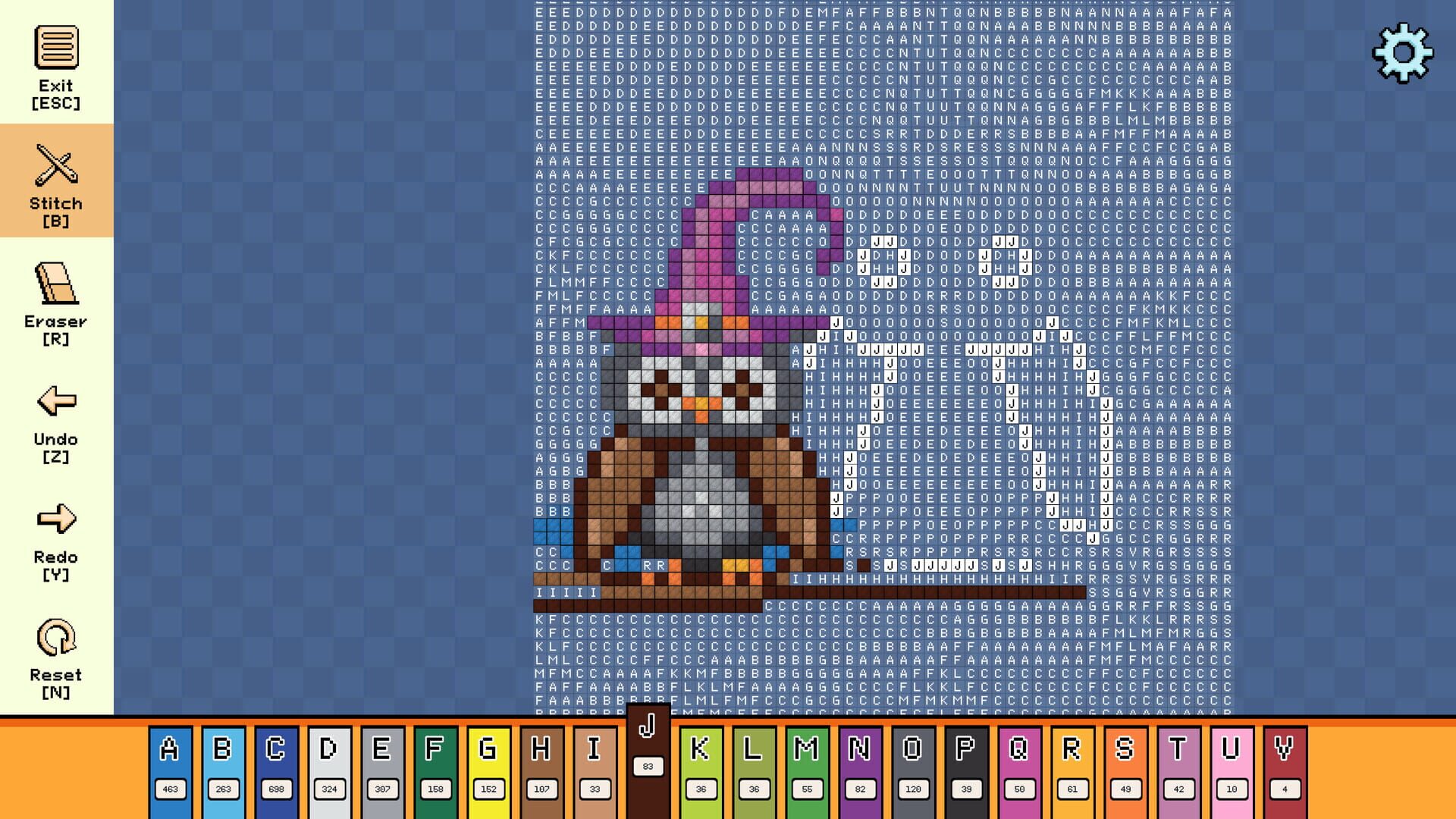 Foto do jogo Pixel Cross Stitch: Color by Number - Halloween Pack 2
