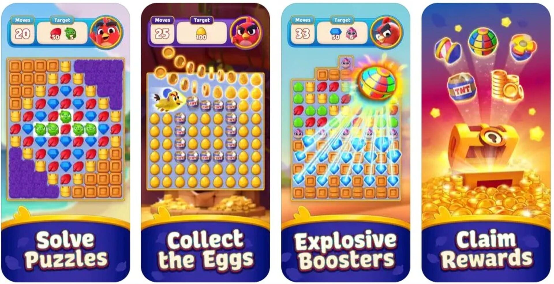 Foto do jogo Angry Birds Match World