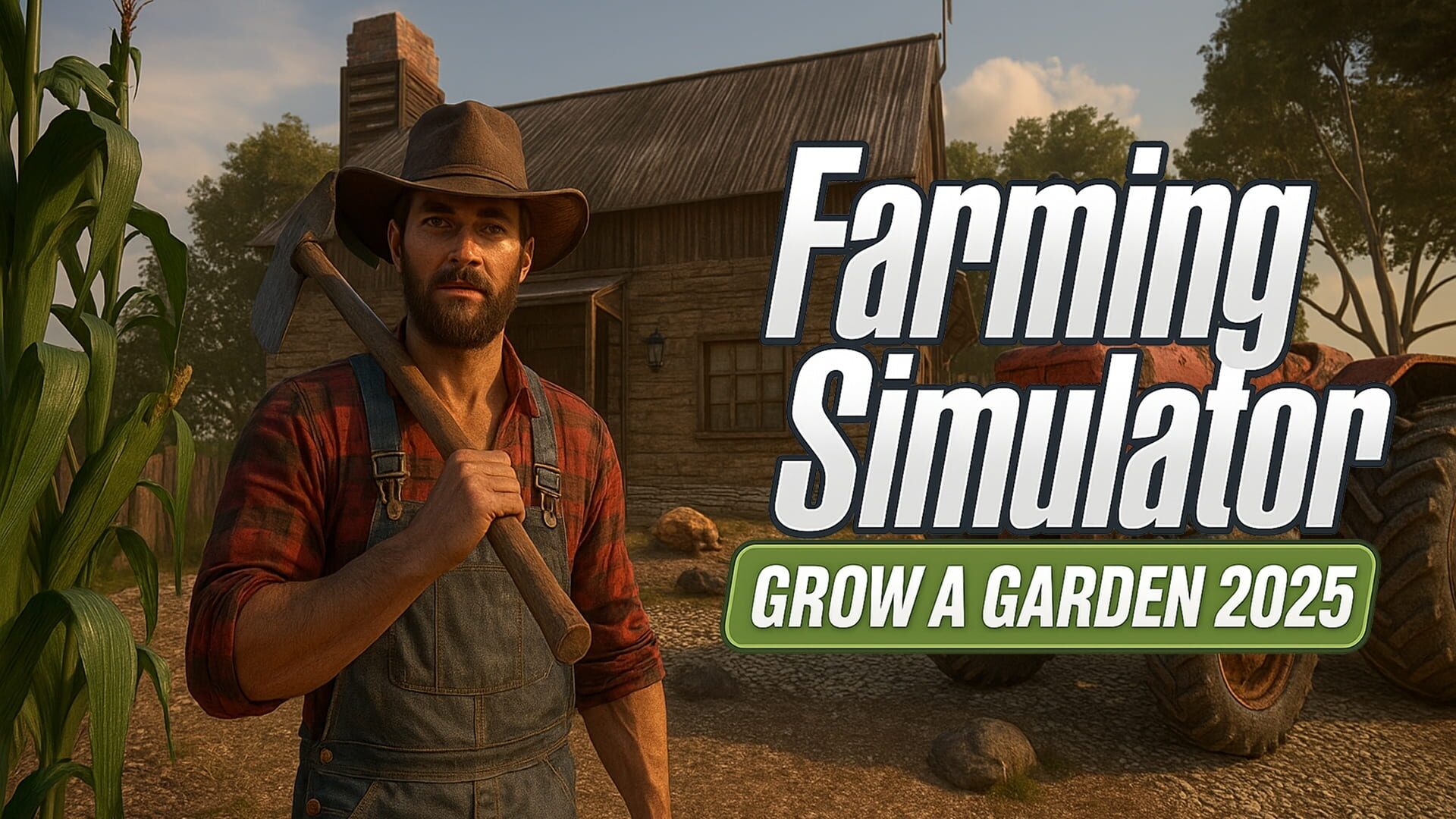 Foto do jogo Farming Simulator: Grow a Garden 2025