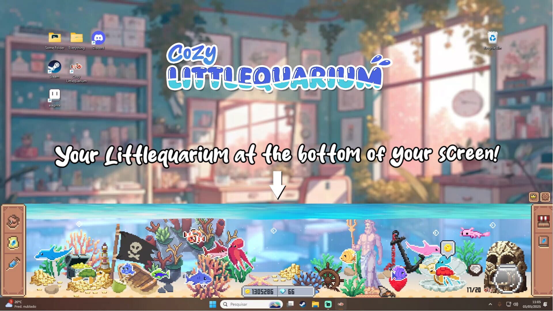 Foto do jogo Cozy Littlequarium