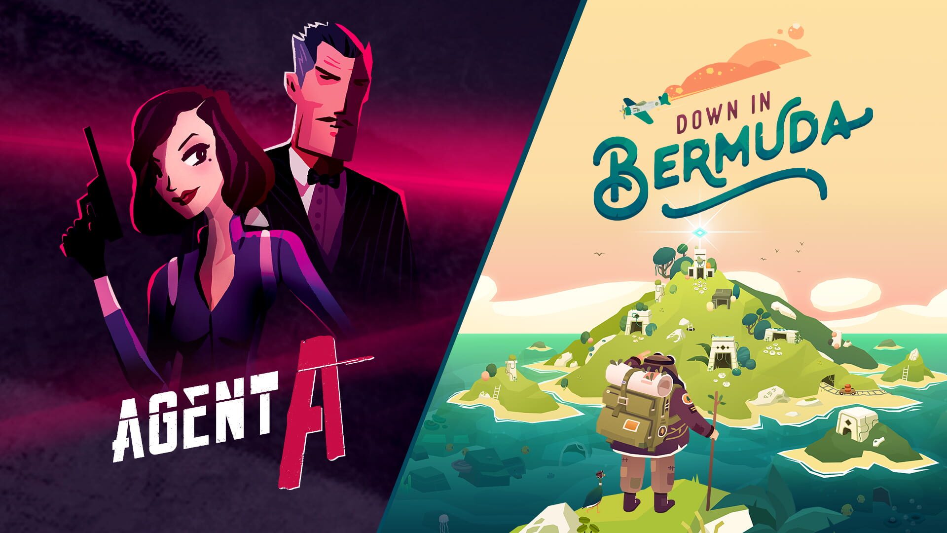 Foto do jogo Agent A & Down in Bermuda Bundle