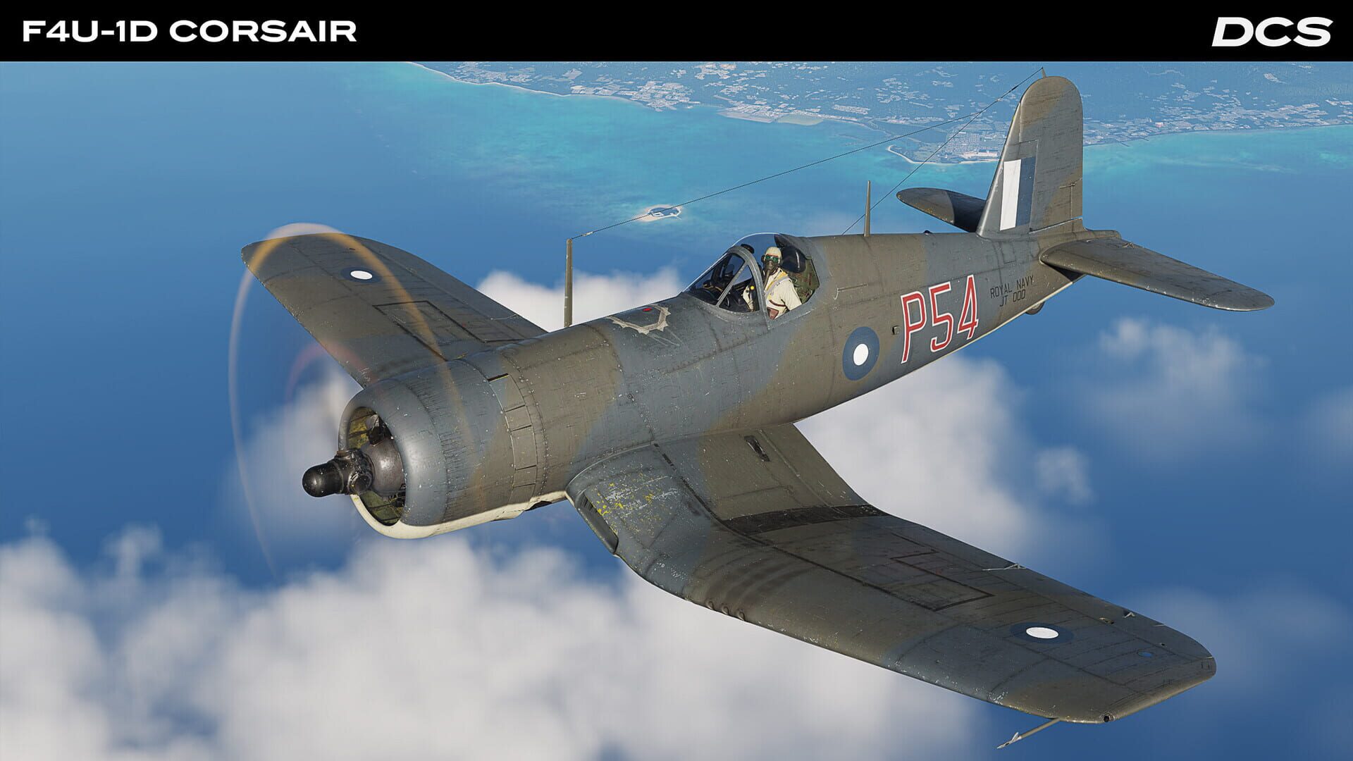 Foto do jogo DCS World: F4U-1D Corsair