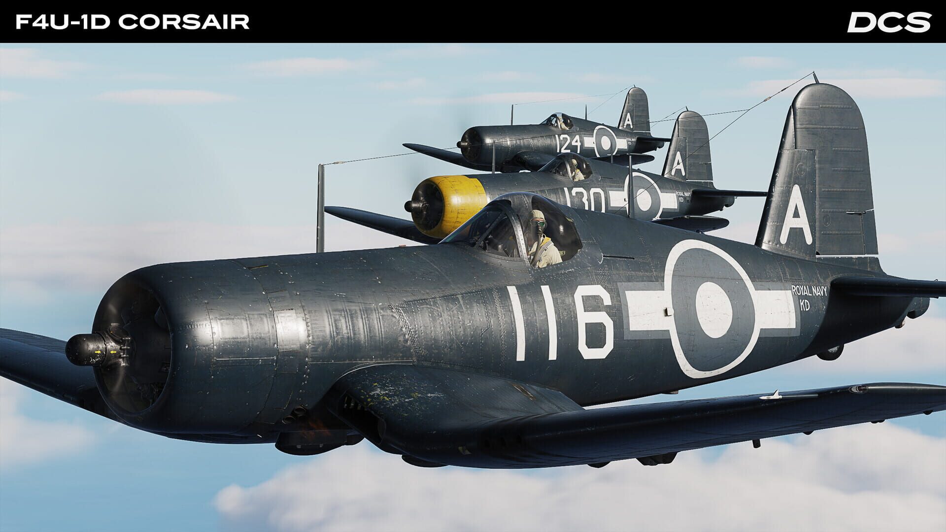 Foto do jogo DCS World: F4U-1D Corsair