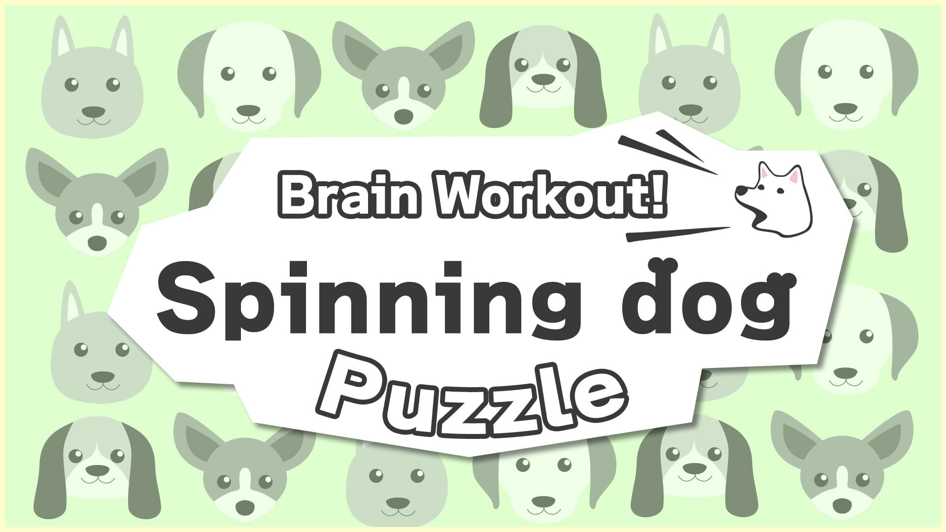 Foto do jogo Brain Workout! Spinning Dog Puzzle