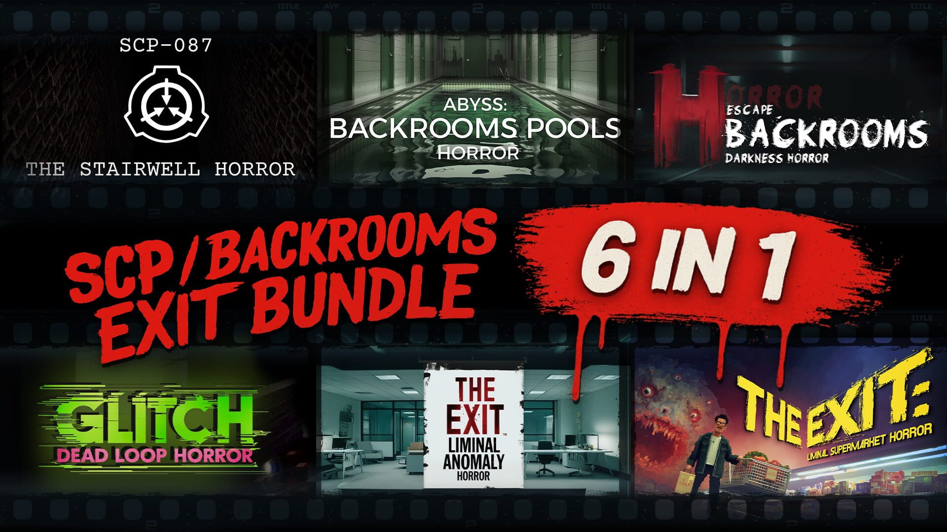 Foto do jogo SCP / Backrooms / Exit Bundle 6 in 1