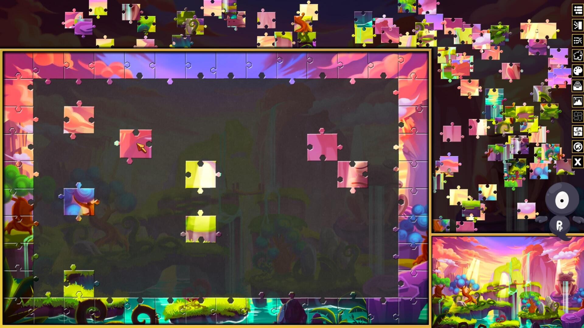 Foto do jogo Pixel Puzzles Fantasy Jigsaws