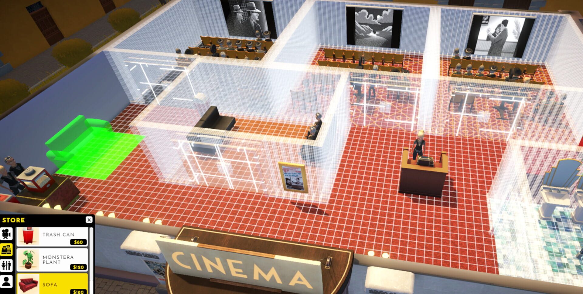 Foto do jogo Movierooms: Cinema Management