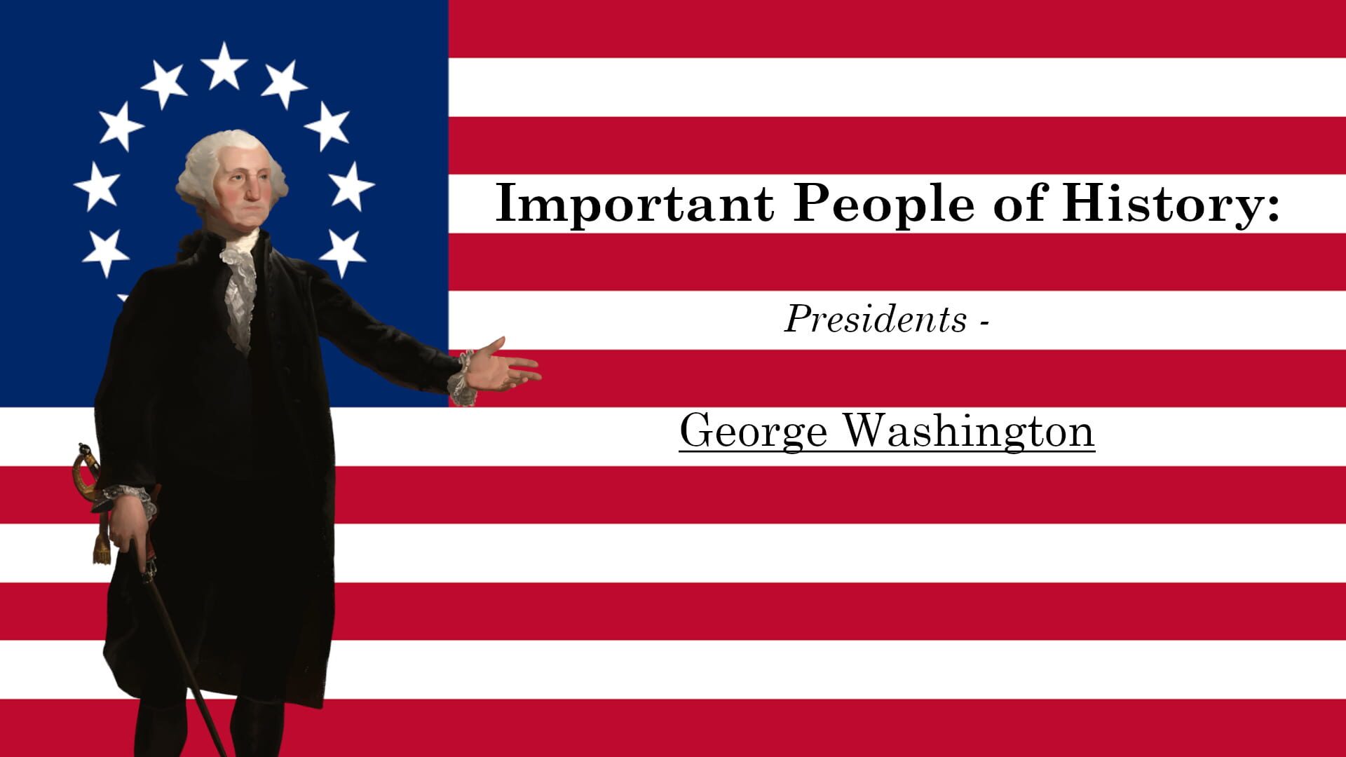 Foto do jogo Important People of History: Presidents - George Washington