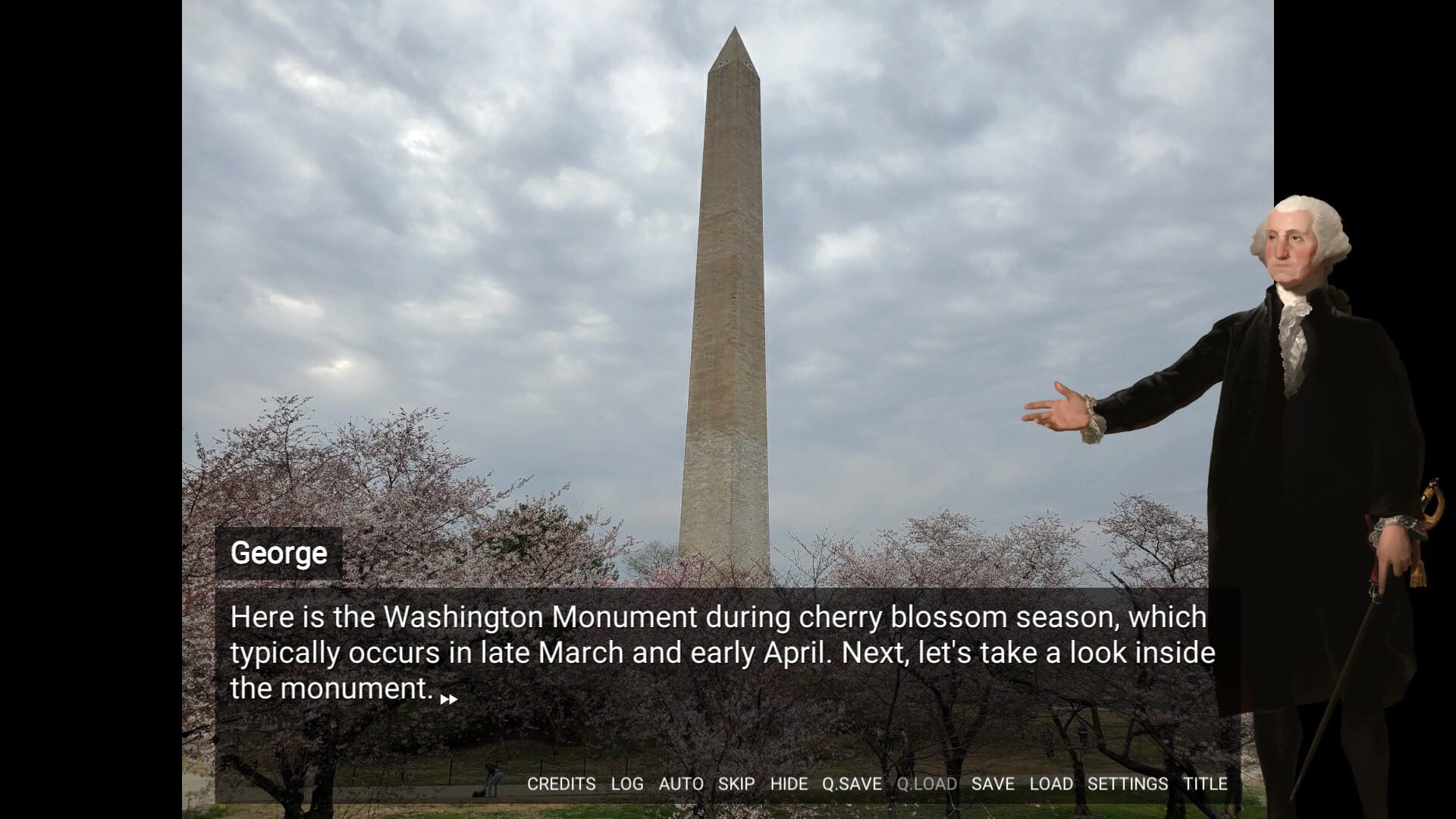 Foto do jogo Important People of History: Presidents - George Washington