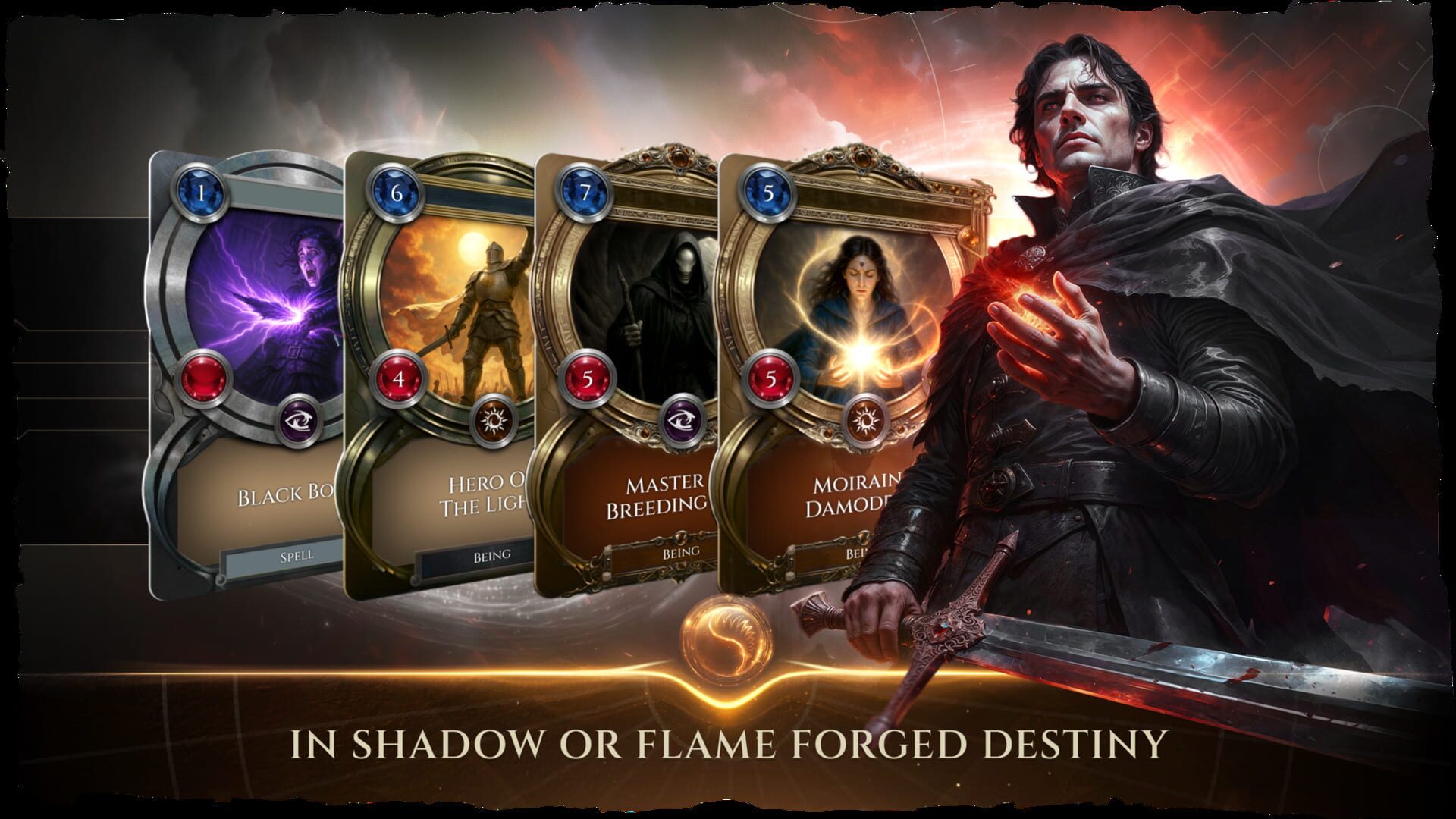 Foto do jogo Heroes and Forsaken: The Official Wheel of Time Digital Card Game