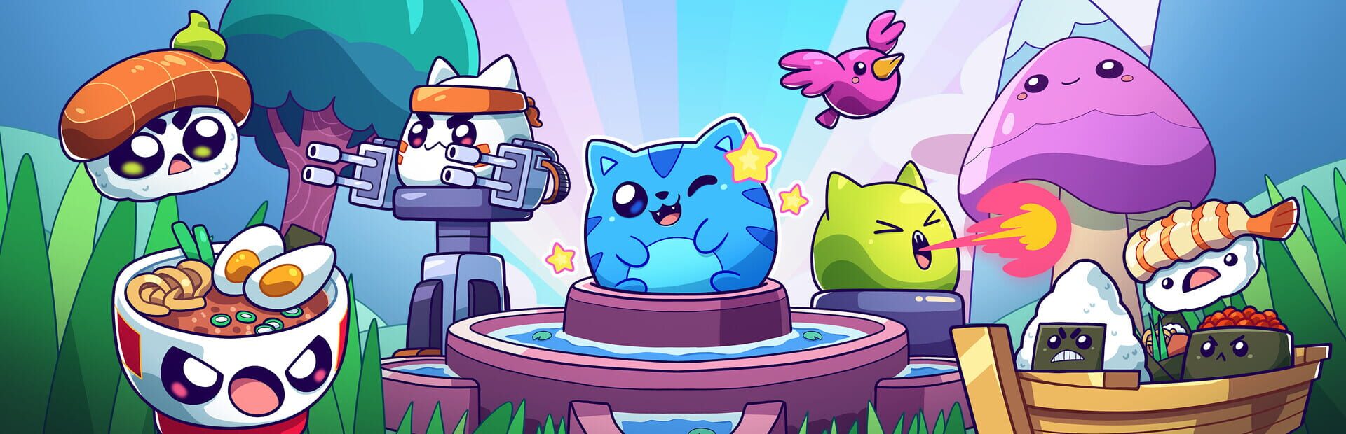 Foto do jogo Sushi Cat: Tower Defense