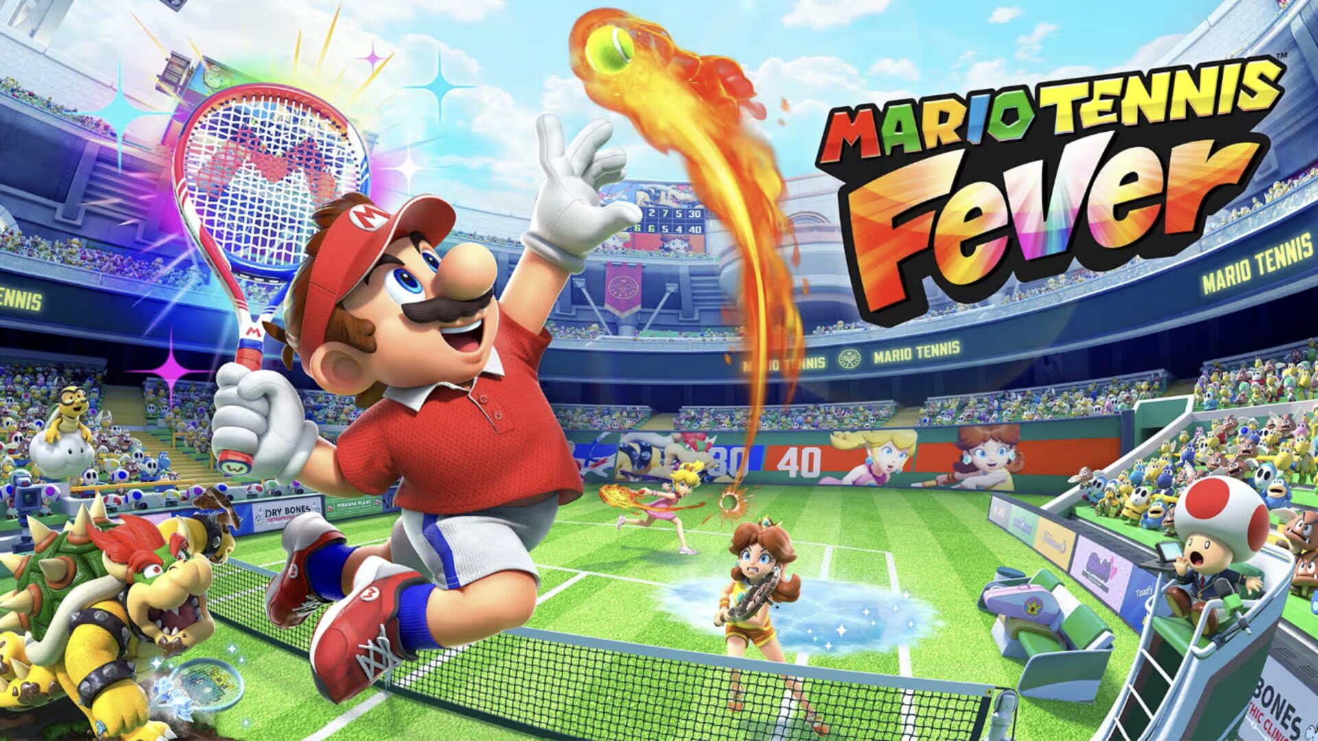 Foto do jogo Mario Tennis Fever