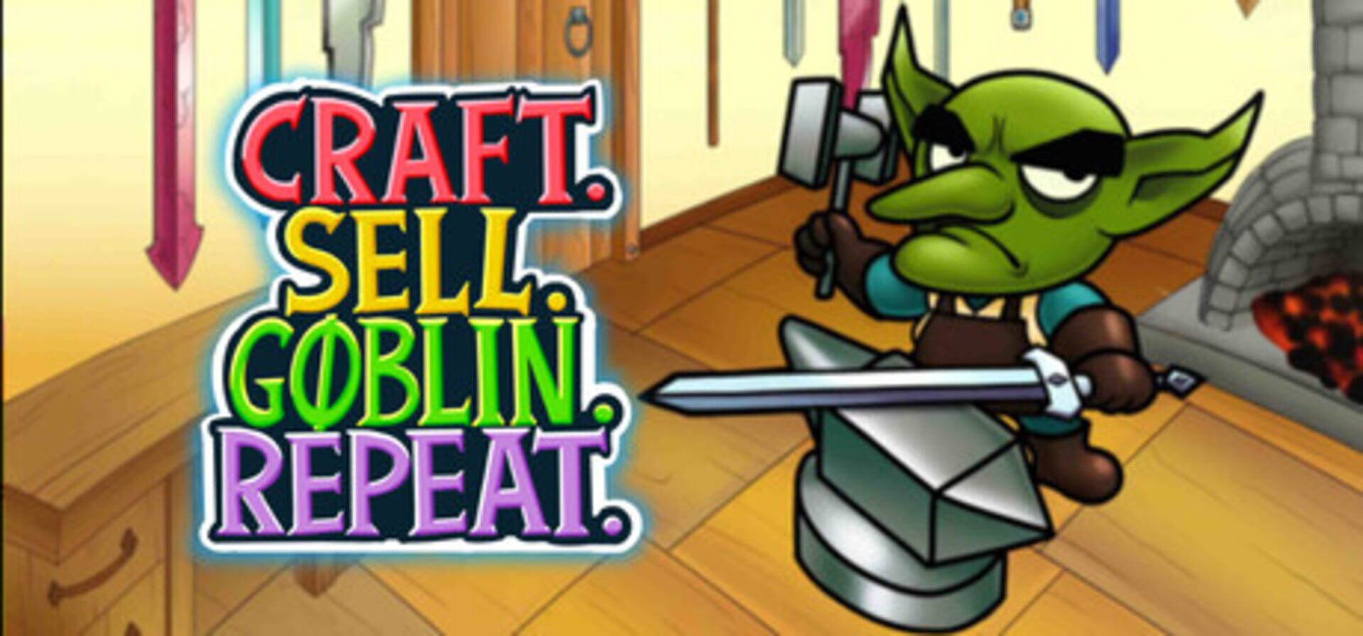 Foto do jogo Craft. Sell. Goblin. Repeat.