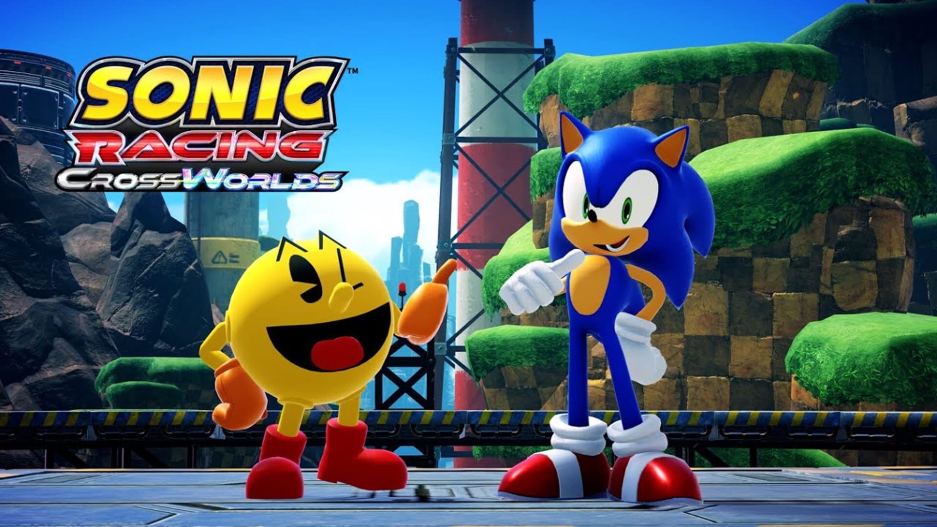 Foto do jogo Sonic Racing: CrossWorlds - Pac-Man Pack
