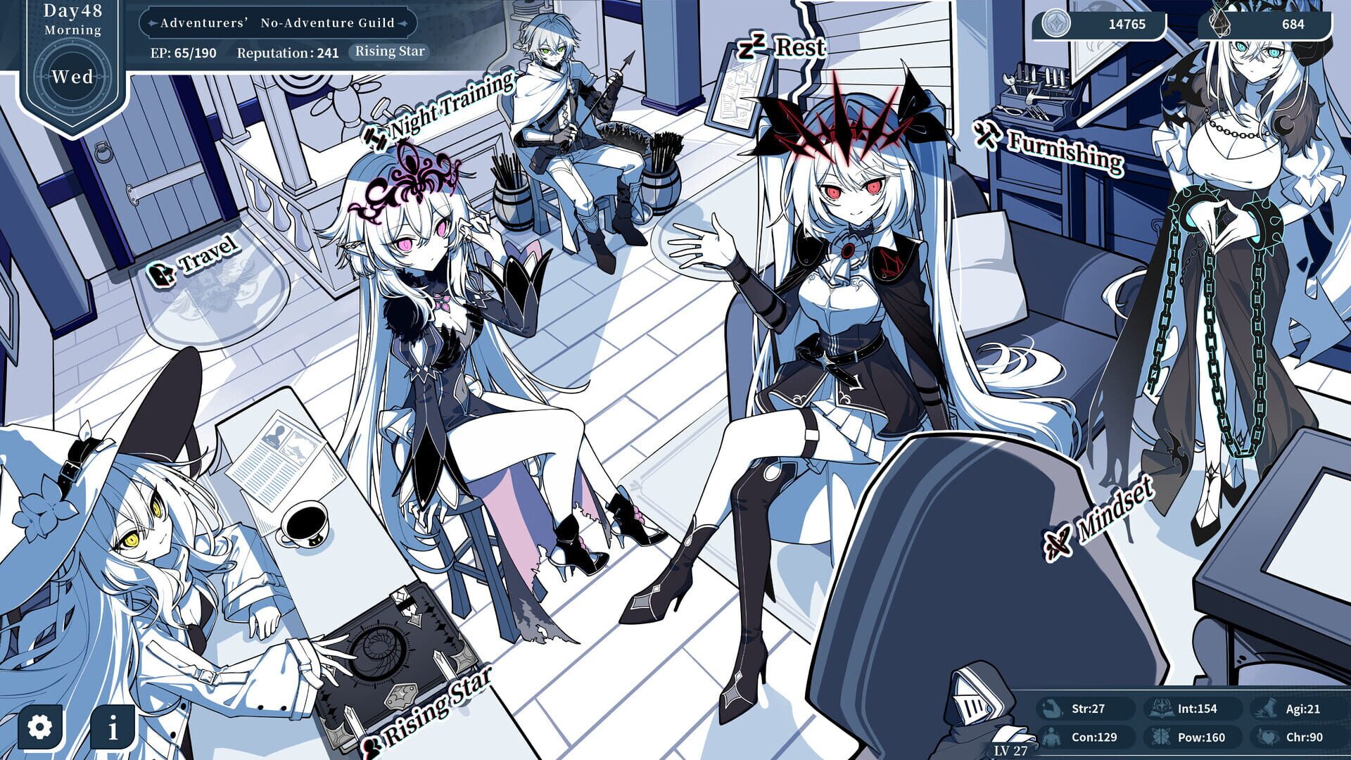 Foto do jogo The Noexistencen of Morphean Paradox: The Forest of Silver Shallots