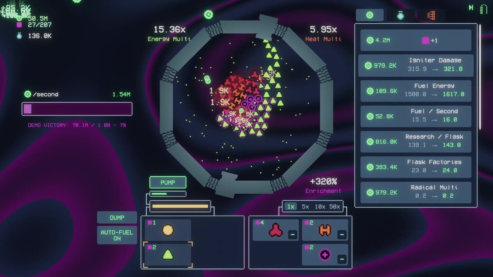 Foto do jogo Feed The Reactor