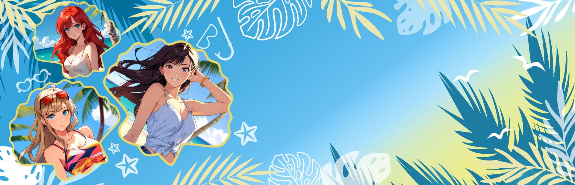 Foto do jogo Lovely Anime Puzzle: Summer